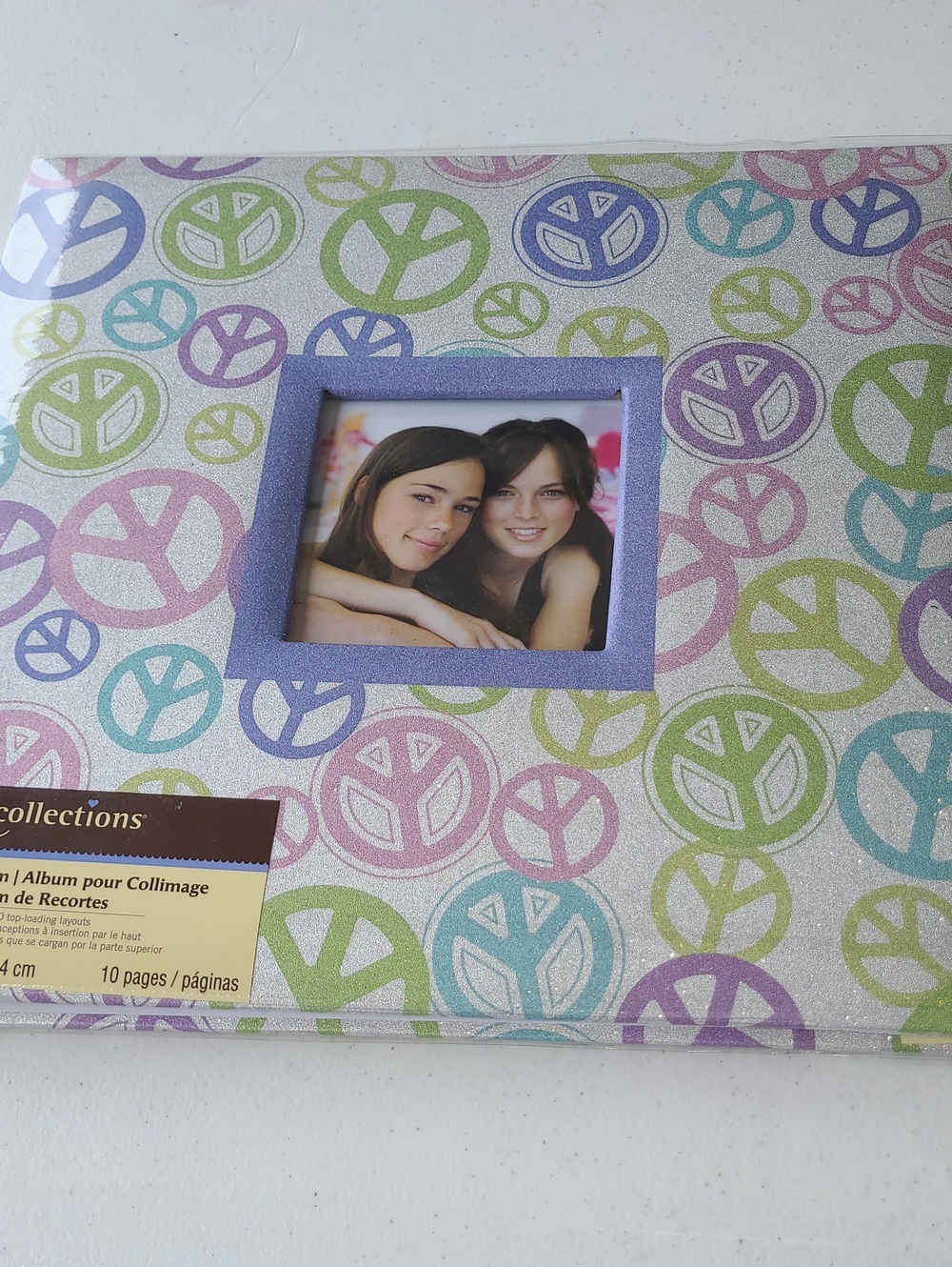 NWT-Recollections Peace Sign Scrapbook Album